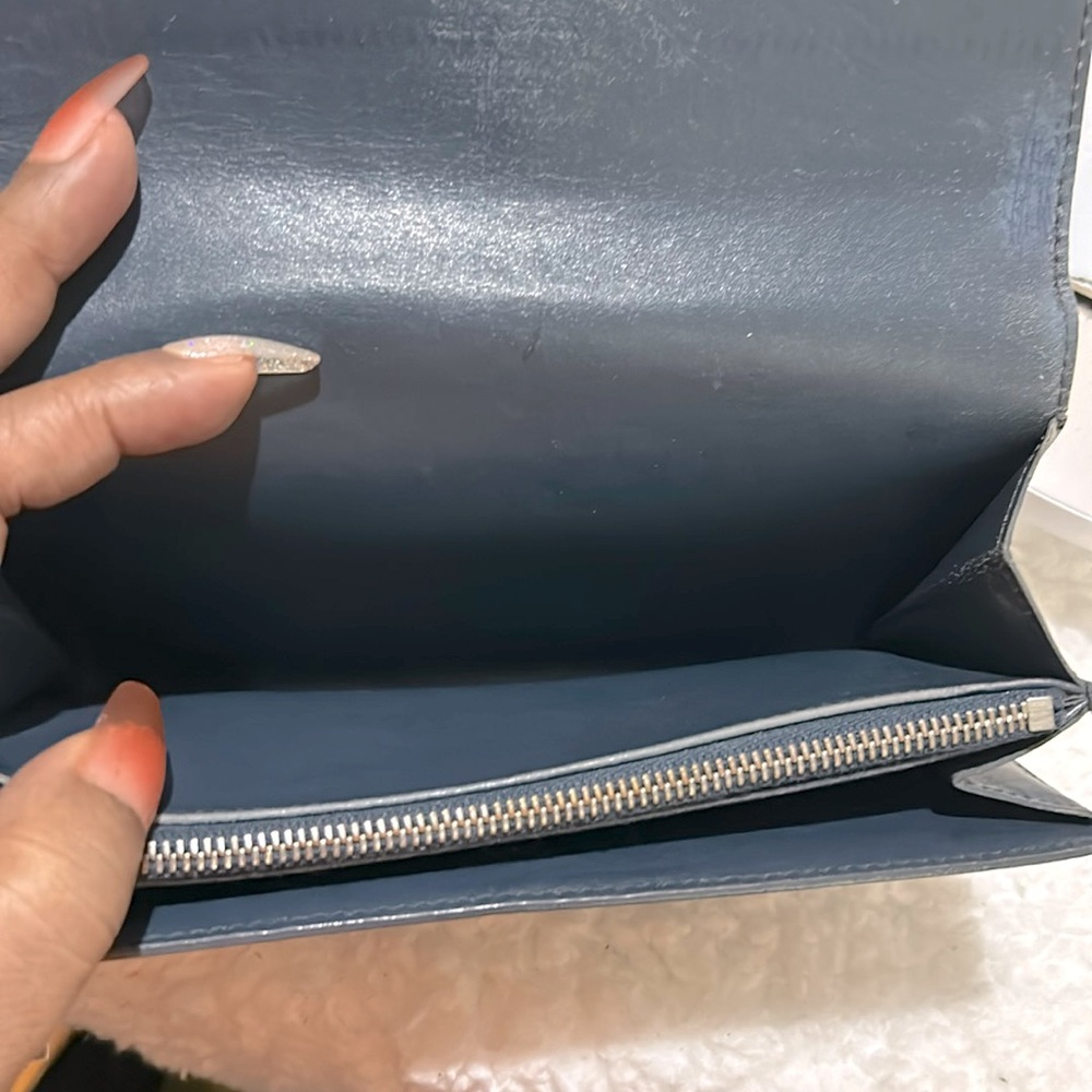 Louis Vuitton Gray Monogram Matt Vernis Wallet EUC - Picture 6 of 12